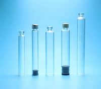 Contenants en verre ronds à ouverture facile, personnalisés en usine, pour le stockage d'essences cosmétiques