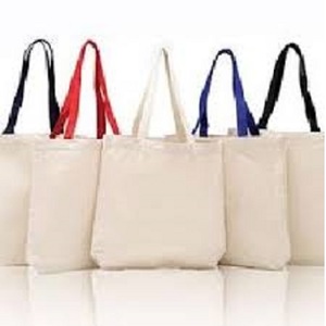 Sacs à main à bandoulière avec poignée en corde pour femmes, 100% coton biologique de haute qualité certifié GOTS, provenant de l'exportation indien - Product Image 1