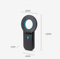Lector de Microchip RFID USB Portátil de 125kHz para Animales, Protocolo ISO 14443A, Lector de Tarjetas de Control de Acceso de Bajo Precio, Material ABS