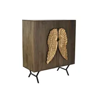 MANGO KLEiderschrank 100X50X120 GOLDENE FLÜGEL