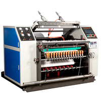 Machine à refendre thermique en rouleau de papier découpeuse de papier à refendre horizontale machine à refendre le papier thermique sans noyau