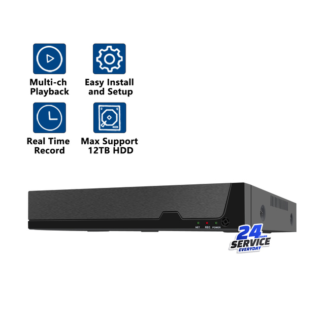 12MP H.265 6K 20 Channel NVR P2P AI Motion Detection Plug and Play 8CH 8MP IP Camera CCTV System 4K Network Video Recorder