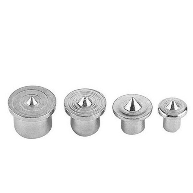 8Pcs 6/8/10/12mm Hollow and Solid Wood Dowel Tenon Center Transfer Plugs for Woodworking Power Dowel Pins Alignment Tool