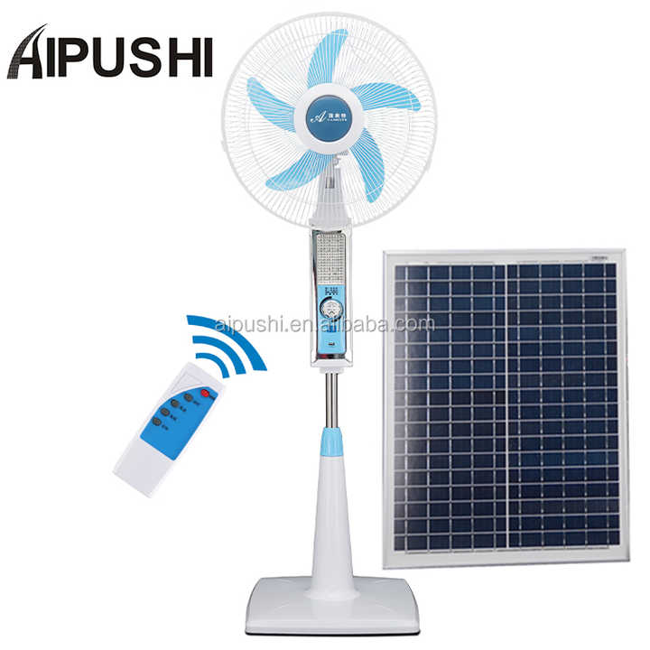Factory Outdoor Fans Solar Powered Electric Ac Dc Stand Fan With Solar ...
