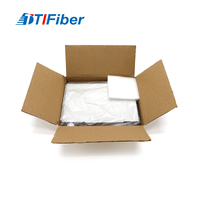 Boîtier de terminaison en fibre optique métallique pour mur intérieur, 8 ports SC