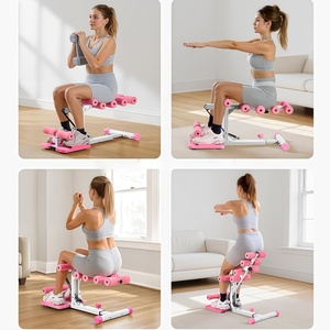 CZFIT Máquina <span class=keywords><strong>de</strong></span> Sentadillas Plegable Multifuncional <span class=keywords><strong>de</strong></span> Alta Calidad con Rodillo Ajustable, Gimnasio Comercial para el Hogar - Product Image 5