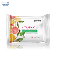 Lingettes humides démaquillantes à l'essence de plantes personnalisées Lingettes démaquillantes pour nettoyage en profondeur du visage pour femmes