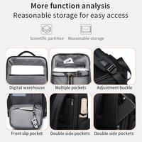Nouveau Sac à Dos Professionnel 2025 Grande Capacité Léger pour Voyage d'Affaires et Ordinateur Portable Anti-éclaboussures Multifonctionnel