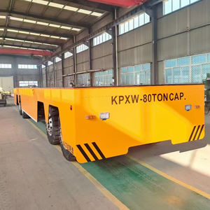 Equipo eléctrico de manipulación de materiales Carro de transferencia ferroviaria Carro plano de transferencia duradera - Product Image 6