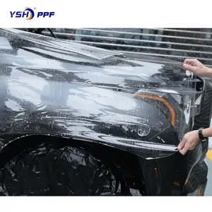 Film d'emballage automobile Ppf Film de protection de peinture Ppf transparent en fibre de carbone