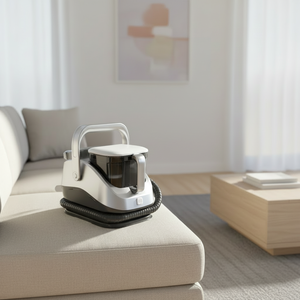 <span class=keywords><strong>Aspirateur</strong></span> à main sans sac 1300W 13KPa chaud/froid/vapeur, réservoir en plastique de 1400ml, portable pour la maison, la <span class=keywords><strong>voiture</strong></span>, le nettoyage des tissus, humide/sec - Product Image 5