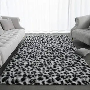 Hot Selling Living Room Fluffy Shaggy Carpet And Rugs 100% Polyester Shaggy Rug