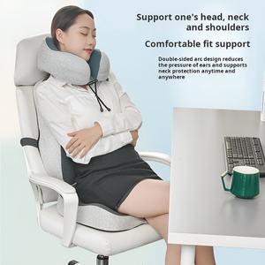 Almohada de Viaje en Forma de U, Cómoda, Personalizada, de Espuma Viscoelástica, Fabricante Profesional para Uso en Aviones - Product Image 3