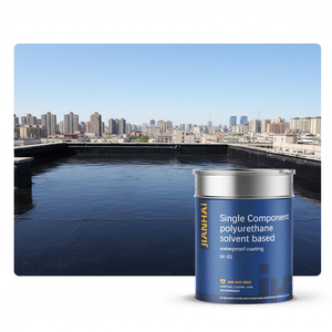 Membrana Impermeabilizante Líquida <span class=keywords><strong>de</strong></span> Alto Rendimiento, <span class=keywords><strong>Sellador</strong></span> Flexible para Techos y Terrazas, Poliuretano Monocomponente <span class=keywords><strong>de</strong></span> Curado por Humedad - Product Image 1