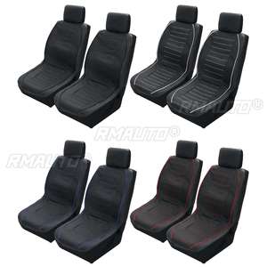 Ensemble complet de 11 housses de siège de voiture en cuir PU, protège-sièges et coussins pour automobiles - Product Image 2