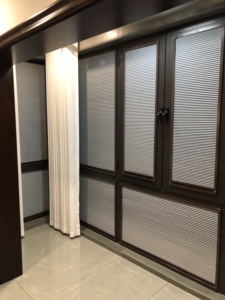 ม่านรังผึ้ง,ม่านหน้าต่างและประตูแบบแมนนวลไร้สาย - Product Image 5