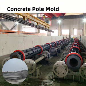 เครื่องผลิตเสาคอนกรีตแบบหมุนเหวี่ยง  เครื่องทำเสาไฟฟ้าคอนกรีต  สายการผลิตแบบหล่อ  คุ้มค่าที่จะซื้อ - Product Image 1