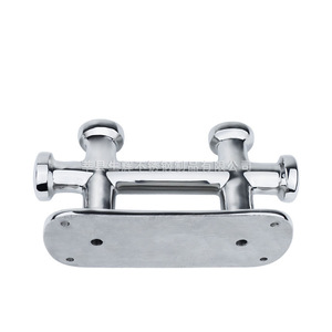 Borne de Ancrage Simple en Acier Inoxydable 316 Shining Boat Fitting 63x63 pour la Fabrication - Product Image 2
