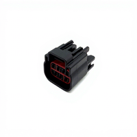 Conectores de Carcasa para Enchufes Automotrices de 6 Pines, Impermeables, de Nylon 7063H-1.5-21