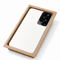Boîte cadeau en pulpe moulée pour téléphone, résistante à l'humidité, absorbant les chocs, insert en fibre entièrement biodégradable, emballage pour téléphone