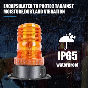 Accesorios para Automóviles, Luz Estroboscópica Ámbar para Todo Clima, 12-24V, 30 LED, Luz Intermitente para Camiones de Trabajo Pesado - Product Image 3