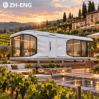 Cabane de glamping portable de style sud-ouest ZH-ENG P7 avec garantie d'un an pour les centres de villégiature, les parcs de vacances et les campings pittoresques