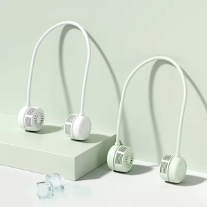 Ventilador de Cuello Plegable, Silencioso, Portátil, Mini, de Una Pieza, con Envío Directo, Recargable, con Rotación de 360 Grados - Product Image 1