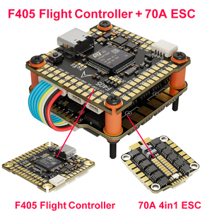 Dakefpv F405 chuyến bay điều khiển F405 FC hỗ trợ betaflight inav 30x30mm F4 chuyến bay Stack 8S 70A flytower cho RC FPV Racer Drone - Product Image 2