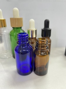 5ml, 10ml, 15ml Ámbar Nuevo producto botella de vidrio aceite esencial - Product Image 5