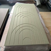 Panneaux acoustiques modernes en polyester à rainures en V pour une absorption acoustique et une réduction du bruit supérieures