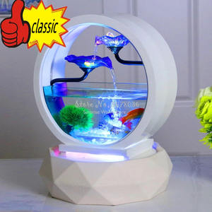 Innovatieve En Creatieve Ecologische Aquarium, Thuis Woonkamer Decoratie, Ultra Wit Glas - Product Image 3