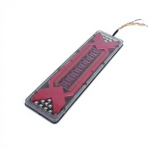 ไฟท้ายรถบรรทุก LED 24V พร้อมแผงนำแสงสำหรับรถบรรทุกขนส่งสินค้าทางการเกษตร - Product Image 1
