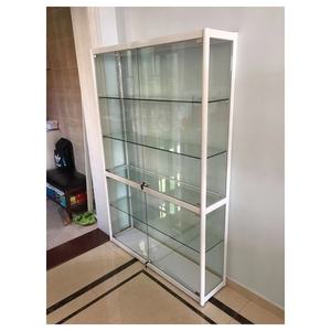 <span class=keywords><strong>Vitrina</strong></span> <span class=keywords><strong>de</strong></span> Exhibición <span class=keywords><strong>de</strong></span> Pared <span class=keywords><strong>para</strong></span> Tienda Minorista, Marco <span class=keywords><strong>de</strong></span> Aluminio Blanco, Vidrio Templado, <span class=keywords><strong>para</strong></span> <span class=keywords><strong>Figuras</strong></span> - Product Image 1