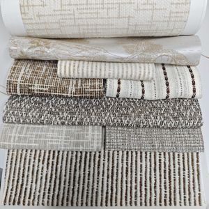 Tessuto per tappezzeria in ciniglia jacquard testurizzato 425gsm, misto cotone, pesante, largo 110 pollici, venduto <span class=keywords><strong>a</strong></span> metro per divani, <span class=keywords><strong>tende</strong></span> e cuscini - Product Image 6