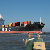 Agent de logistique d'approvisionnement gratuit, transitaire maritime FBA de Chine vers les États-Unis, expédition de fret