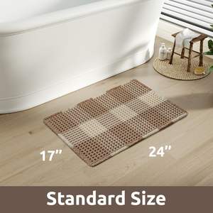 סקיי מרית וופל רך חדש מותאם אישית נבדק רך דלת מחצלת אמבט סופג סופר רצפת חדר אמבטיה מחצלת - Product Image 2