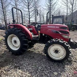 <span class=keywords><strong>Tracteur</strong></span> d'<span class=keywords><strong>occasion</strong></span> Yanmar YT704 70 CV <span class=keywords><strong>Moteur</strong></span> diesel 4 cylindres 4x4 Équipement agricole <span class=keywords><strong>Tracteur</strong></span> de pelouse 80% neuf Pneus en caoutchouc - Product Image 3