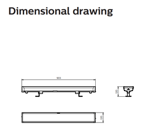 Luz LED para túnel PHILIPS BGP471 LED36/54 NW <span class=keywords><strong>30</strong></span>/45W Luz para túnel Philips LineBase 911401682705 - Product Image 4