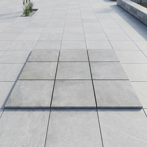 Hazel <b>Stone</b> Ash 20mm Full Body Porcelain Tiles – 300x900mm R11 Heavy Duty Outdoor Floor Tiles - Product Image 3