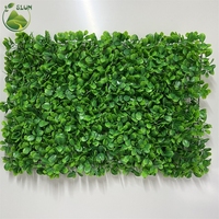 Tanaman kotak rumput pagar 40*60cm, Panel dinding hijau buatan vertikal untuk taman rumah