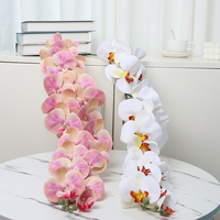 Hochwertige Handgefertigte Künstliche Orchideen mit Echtem Aussehen für Chinesisches Neujahr, Hochzeit, Abschlussfeier, Halloween, Erntedankfest Dekoration