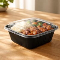 Fabrieks prijs wegwerpbaar voedselveilig PP BPA-vrij herbruikbaar plastic voedselcontainer deksel spuitgegoten voor fruit groente picknick