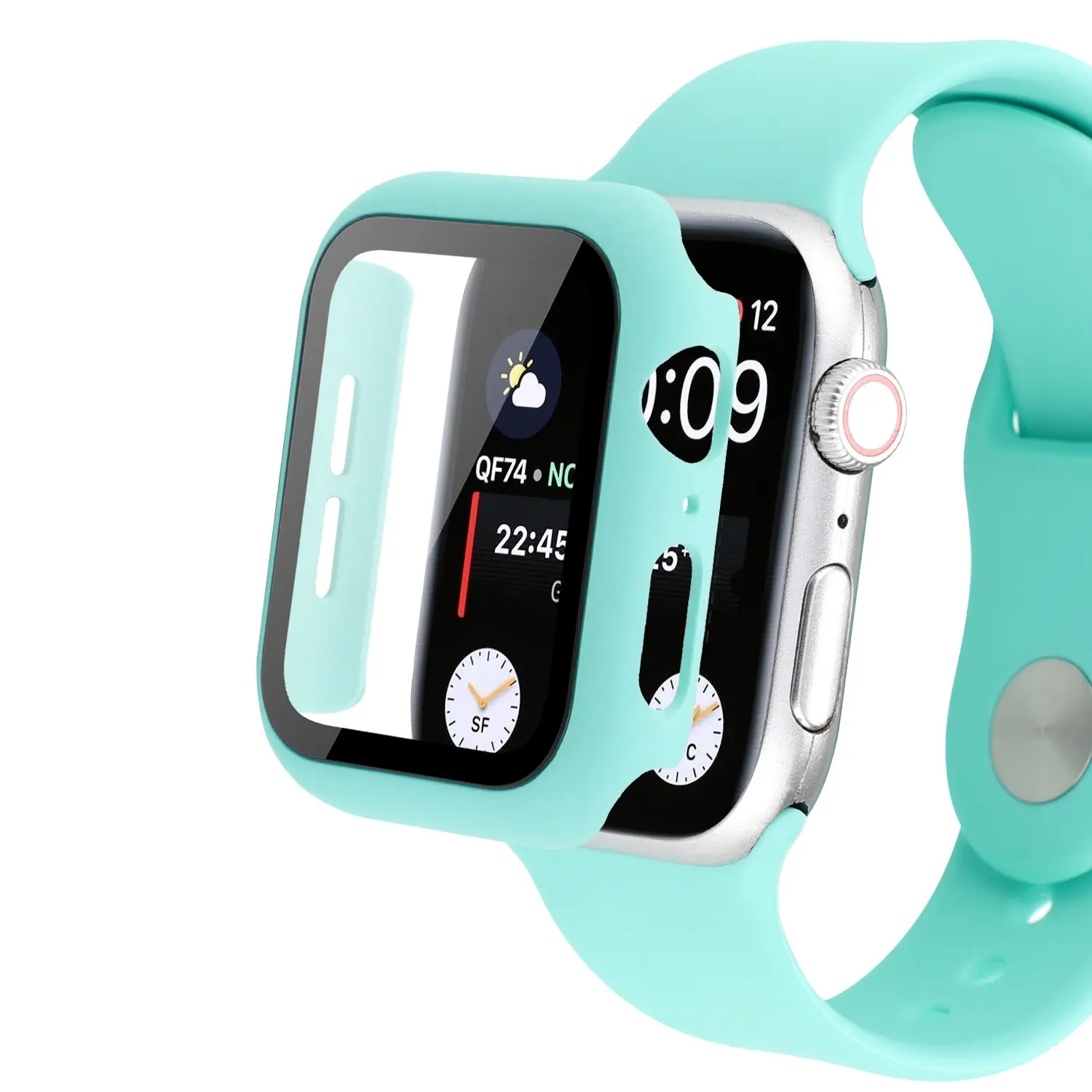 Applicable aux montre coque de protection PC housse de protection en plastique Boîtier de montre Pour Apple Montre