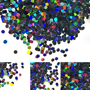 Bột nhũ chunky số lượng lớn, bột nhũ chunky mịn dùng cho trang trí cơ thể, mặt, mặt trăng, trái tim, thủ công mỹ nghệ, kính, dùng cho thủ công ngày lễ, vẽ tranh - Product Image 6