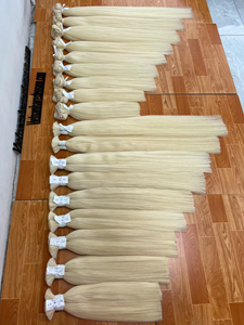Extensions de cheveux humains vietnamiens de 8 à 32 pouces, double trame, lisses naturels, vierges, bruts, en lots, prix d'usine - Product Image 5