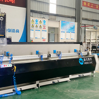 Máquina de Perforación y Fresado CNC de Doble Cabezal para Perfiles de Aluminio, para Producción de Puertas y Ventanas