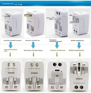 Adaptateur de prise universelle multifonctionnel 10A 250V, prise de conversion de voyage compatible avec le monde entier - Product Image 5