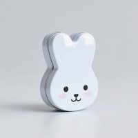 Boîte en étain personnalisée à coins arrondis avec impression couleur intégrale pour bonbons et confiseries, idéale pour les cadeaux