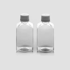 Sorfa High Quality Liquid Medicine Handling Products Plastic Pc Square Media Bottle