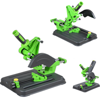 Support de découpe pour meuleuse d'angle coulissante 125 mm, support universel fixe, tige de polissage, support de machine à meuler, coupe maximale 30 mm